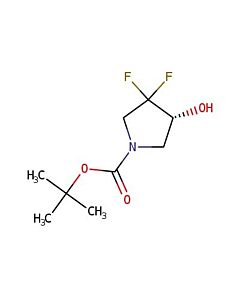 Astatech TERT-BUTYL (4R)-3,3-DIFLUORO-4-HYDROXYPYRROLIDINE-1-CARBOXYLATE; 0.1G; Purity 95%; MDL-MFCD31743832